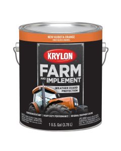 Krylon New Kubota Orange 128 oz. Gal