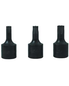 LIS27740 image(2) - Lisle SOCKET SET TORX 3 PC 3/8 & 1/2IN. DRIVE