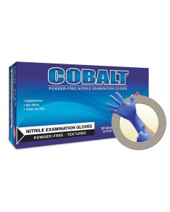 MFXN193-CASE image(0) - Microflex GLOVE COBALT N19 NITRILE L