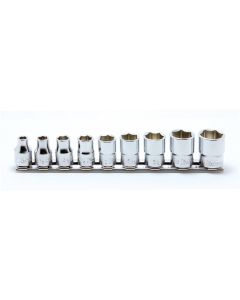 Ko-ken USA 3/8 Sq. Dr. Socket set  1/4-3/4 6 point 200mm  9 pieces