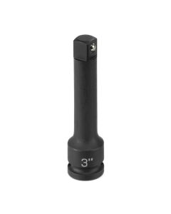 Grey Pneumatic 3/8" Drive x 3" Extension w/ Locking Pin