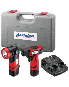 ACDelco Li-ion 8V 2-in-1 Driver / Light Combo Kit w/VSR