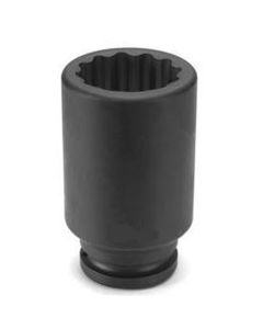 Grey Pneumatic SOC 1-1/8 3/4D IMP 12PT DP BLK