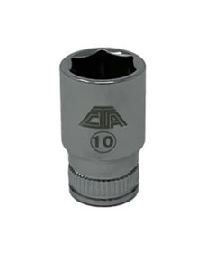 CTA Manufacturing 10 mm Socket - 1/4 Inch Stubby