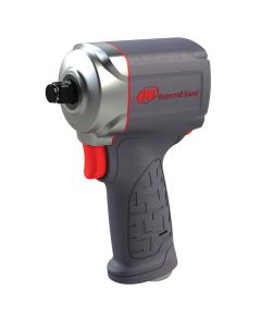 IRT15QMAX image(1) - Ingersoll Rand 3/8 Inch Air Impact Wrench, Quiet, Ultra Compact, 475 ft-lb Torque, Friction Ring Retainer, Pistol