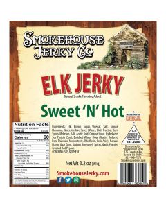 THS601968369958 image(0) - Tender Heifer Snack Co. Elk Sweet 'N' Hot
