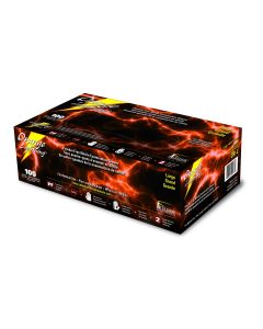 BLGOR-S image(0) - Atlantic Safety Products Orange Lightning Small Orange Nitrile Gloves
