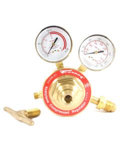 Forney Industries 450 Series Acetylene Regulator, 2-1/2 in Side Mount
