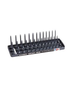 HNE14023 image(0) - Hansen Global 1/4" DR. Metric 3-Row Soc Tray