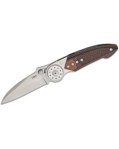 CRK4200 image(0) - CRKT (Columbia River Knife) Walker Blade Lock Folding EDC Pocket Knife- Brown/Black