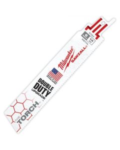 MLW48-01-2782 image(1) - Milwaukee Tool 6" 14 TPI The Torch SAWZALL Blades (Bulk - 25 Pk)