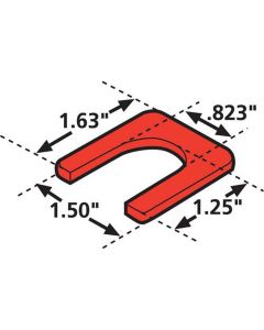 SPP36072 image(0) - Specialty Products Company PREVOST CASTER SHIMS 1/8" (6)