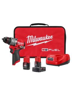 MLW3403-22 image(2) - Milwaukee Tool M12 FUEL 1/2" Drill/Driver Kit