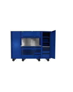 HOMBLCTS10202 image(0) - Homak Manufacturing 102" RS PRO CTS Combo, Toolboard BS, Blue