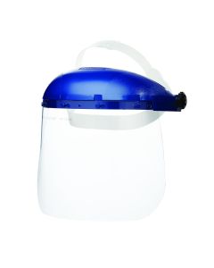 Sellstrom Sellstrom- Face Shield - 390 Series - 8 x 16 x .040"  Window - Clear - Pin Lock Headgear - Single Crown