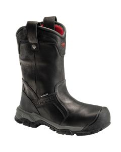 FSIA7831-8.5M image(0) - Avenger Ripsaw Wellington Series - Men's Boots - Aluminum Toe - IC|EH|SR|PR - Black/Black - Size: 8.5M