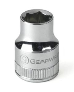 KDT80136 image(1) - GearWrench 1/4 Inch Drive 6 Point Standard Metric Socket 14mm