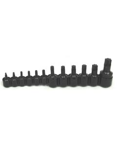 LIS27200 image(1) - Lisle SOCKET SET TORX 12 PC 1/4 & 3/8 & 1/2IN. DRIVE