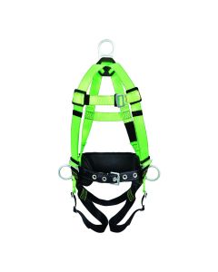 SRWV8255224 image(0) - PeakWorks PeakWorks - Contractor Harness with Positioning Belt - 3D - Class AP - Size XL
