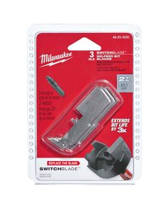 MLW48-25-5540 image(1) - Milwaukee Tool SWITCHBLADE Replacement Blade 2-1/8" - 3 PK