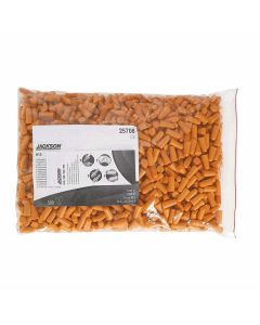 Jackson Safety Jackson Safety - Earplugs - H10 Disposable - Uncorded - Orange - NRR 31 - Bulk Buy (500 Pair Per Bag, 4 Bags Per Carton)