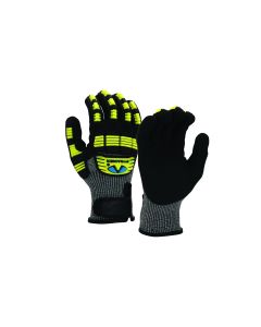Pyramex Pyramex Safety- Grain Cowhide Driver Keystone Thumb - L  , Sold 12/PKG