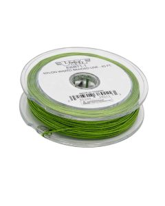 VIM Tools Nylon Waxed Braided Line Roll - 65 Feet - Green