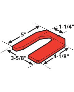 SPP36062 image(0) - Specialty Products Company PREVOST CASTER SHIMS 1/8" (6)