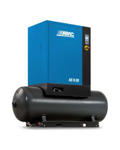 ABAAS5501TM image(0) - ABAC 5 HP 71 Gallon Tank Mount 150 PSI Screw Compressor, 17.4 CFM 230 Volt, Single Phase, 60 Hz, 63 dBA