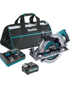 MAKGSR02M1 image(0) - 40V max XGT&reg; Brushless Rear Handle 10-1/4" Circular Saw Kit, AWS&reg; Capable, bag, with one battery (4.0Ah)