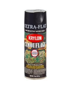 Krylon Black Camouflage