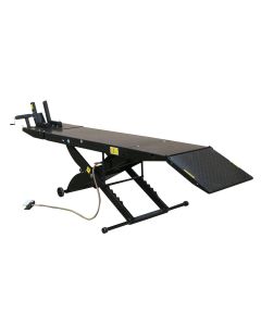 ATEHT-CYCLELIFT image(0) - Atlas Equipment Atlas Equipment Cyclelift Air Operated 1,000 lb. Capacity Motorcycle Lift (WILL CALL)