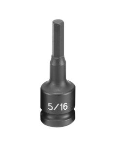 GRE2910F image(1) - Grey Pneumatic SOC 5/16 1/2D IMP HEX