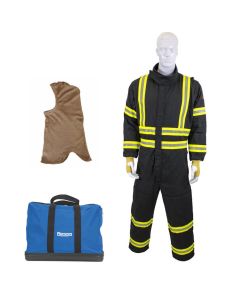 Oberon Suit Kit - Gas Extraction - 8 Second GES8+&trade; - Comes with Coveralls, Balaclava and Carrying Bag  - Color: Black - Size: XL