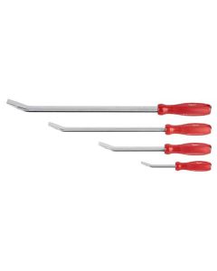 MLW48-22-9214-X image(4) - Milwaukee Tool 4-Pc I-Beam All-Metal Core Chrome Finish Pry Bar Set, (8, 12, 18, 24 In.)