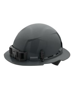 MLW48-73-1115 image(1) - Milwaukee Tool BOLT Gray Full Brim Hard Hat w/4pt Ratcheting Suspension (USA) - Type 1, Class E