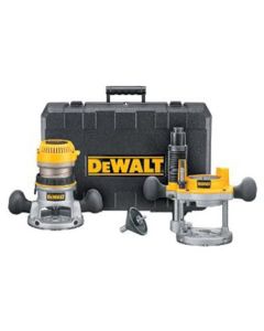 DWTDW616PK image(0) - DeWalt 1-3/4 HP Fix/Plunge Router Kit