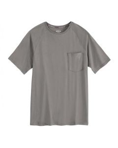 VFIS600SM-RG-L image(0) - Workwear Outfitters Perform Cooling Tee Smoke, Large