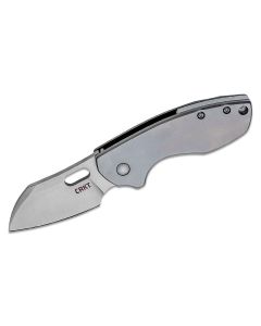 CRK5311 image(0) - CRKT (Columbia River Knife) Pilar Frame Lock Folding EDC Pocket Knife - Silver