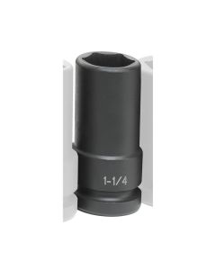 GRE4040DT image(1) - Grey Pneumatic SOC 1-1/4 1"D IMP 6PT DP TW BLK