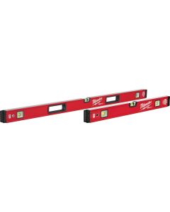 MLWMLBXSM48 image(1) - Milwaukee Tool 24" / 48" REDSTICK Magnetic Box Level Set