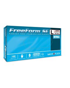 Microflex FREEFORM SE NITRILE GLOVES S 100PK