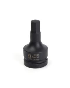 Sunex 1 in. Drive 19 mm Hex Drive Impact So