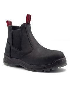 FSIA1701-14M image(0) - Avenger BLACK WIDOW ST - Men's Boots - Soft Toe - EH|SR|PR - Black/Black - Size: 14 - D - (Regular)