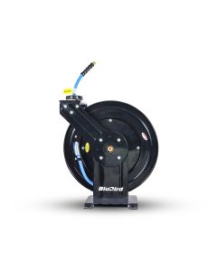 BLBBBRDA3875 image(0) - BluBird BluBird Rubber Air Hose Reel Dual Arm Assembly 3/8" x 75'