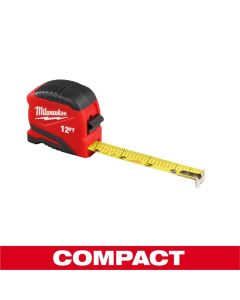 Milwaukee Tool 12ft Compact Tape Measure