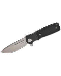 CRKK246KXP image(0) - CRKT (Columbia River Knife) Homefront Compact Liner Lock Folding EDC Pocket Knife with Silver Blade - Black