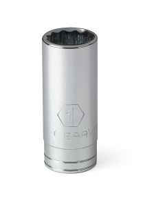 GearWrench 1/2 Inch Drive 12 Point Deep SAE Socket 1 Inch