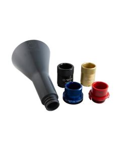 ANRFUN2MB image(0) - Assenmacher Euro Engine Oil Funnel Set - 3 Piece