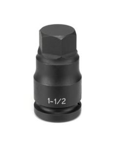Grey Pneumatic 1-1/2" Drive x 32mm Hex Driver